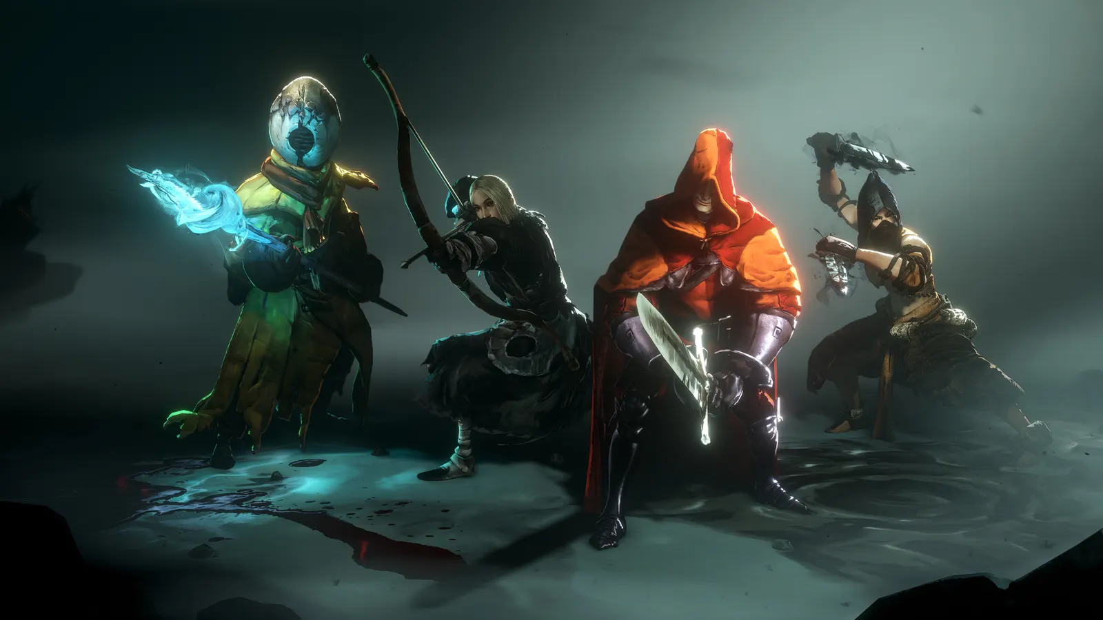 Official Together update image showing four differently equipped characters